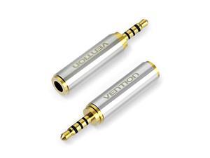 vention 3.5mm female to 2.5mm male audio adapter converter premium quality headphone earphone headset 2.5mm to 3.5mm 3 ring jack stereo or mono 2 pack vention 3.5mm female to 2.5mm male audio adapter converter premium quality headphone earphone headset 2.5mm to 3.5mm 3 ring jack stereo or mono 2 pack