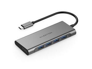 lention usb-c multi-port hub with 4k hdmi output, 4 usb 3.0, type c charging adapter compatible macbook pro 13/15 (thunderbolt lention usb-c multi-port hub with 4k hdmi output, 4 usb 3.0, type c charging adapter compatible macbook pro 13/15 (thunderbolt