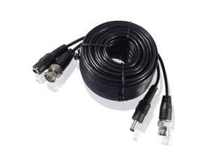 zmodo w-vp2050 awg22 video + power cctv cable (50 meters, 165 feet)