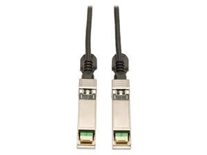 Tripp Lite SFP+ 10Gbase-CU Passive Twinax Copper Cable, Cisco Compatible SFP-H10GB-CU5M, Black 5M (16-ft.) (N280-05M-BK)