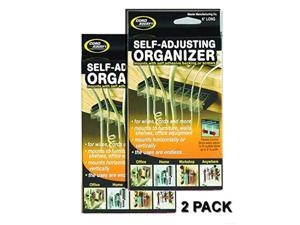 cable management - cord organizer - cord away self-adjusting organizer - cable manager - 6" black (2-pack) cable management - cord organizer - cord away self-adjusting organizer - cable manager - 6" black (2-pack)