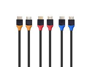 cable matters 3-pack high speed hdmi to hdmi cable 6 feet with hdr and 4k resolution support cable matters 3-pack high speed hdmi to hdmi cable 6 feet with hdr and 4k resolution support