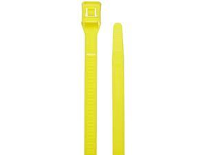 7.4 Length Panduit PLT2S-C0 Pan-Ty Cable Tie Weather Resistant Nylon 6.6 1.88 Max Bundle Diameter Standard Cross Section Curved Tip .190 Width Pack of 100 50lbs Min Tensile Strength .052 Thickness
