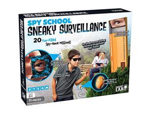 smartlab toys spy school sneaky surveillance - 11 pieces - includes in-world book