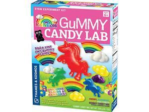 Thames & Kosmos Rainbow Gummy Candy Lab - Unicorns, Clouds & Rainbows! Sweet Science STEM Experiment Kit, Make Your Own