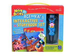 educational insights hot dots jr. interactive storybooks, 4-book set with ace pen educational insights hot dots jr. interactive storybooks, 4-book set with ace pen