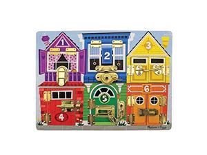melissa & doug wooden latches board (developmental toy, sturdy wooden construction, helps develop fine motor skills, great gift melissa & doug wooden latches board (developmental toy, sturdy wooden construction, helps develop fine motor skills, great gift