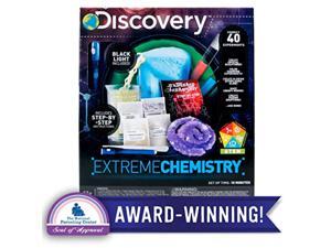 discovery extreme chemistry stem science kit by horizon group usa, 40 fun experiments, make your own crystals, diy glowing slim discovery extreme chemistry stem science kit by horizon group usa, 40 fun experiments, make your own crystals, diy glowing slim