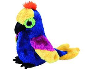 ty 36885 wynnie, parrot 15cm, with glitter eyes, glubschi's, beanie boo's ty 36885 wynnie, parrot 15cm, with glitter eyes, glubschi's, beanie boo's