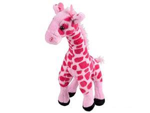 rhode island novelty pink giraffe plush | 11 inches long (1-unit)