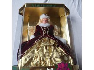 mattel happy holidays barbie christmas 1996 mattel happy holidays barbie christmas 1996