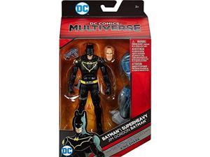 dc comics multiverse jim gordon batman figure, 6"