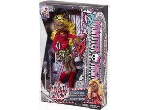monster high frights, camera, action! clawdia wolf doll monster high frights, camera, action! clawdia wolf doll