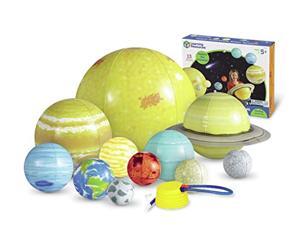 learning resources giant inflatable solar system, 12 pieces, 8 planets, grades k+/ages 5+ learning resources giant inflatable solar system, 12 pieces, 8 planets, grades k+/ages 5+