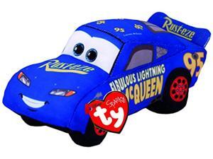 ty cars 3 fabulous lightning mcqueen plush toy, blue ty cars 3 fabulous lightning mcqueen plush toy, blue