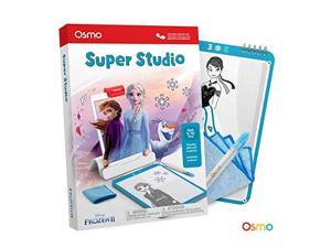 osmo - super studio disney frozen 2 game - ages 5-11 - learn to draw elsa, anna, olaf & more favorites & watch them come to lif