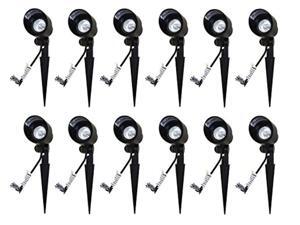 12 pack malibu 8301-9604-12 floodlights uplight landscape pathway flood light w/ 20 watt bi-pin black by malibu distribution 12 pack malibu 8301-9604-12 floodlights uplight landscape pathway flood light w/ 20 watt bi-pin black by malibu distribution