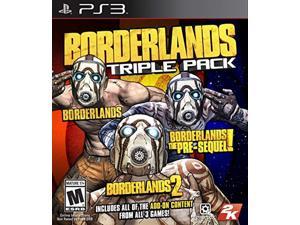 borderlands triple pack - playstation 3