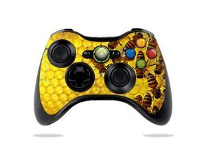 protective vinyl skin decal skin compatible with microsoft xbox 360 controller wrap sticker skins honey