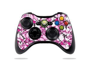 mightyskins skin compatible with microsoft xbox 360 controller case wrap cover sticker skins butterfly love