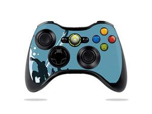 mightyskins skin compatible with microsoft xbox 360 controller - super squad | protective, durable, and unique vinyl decal wrap