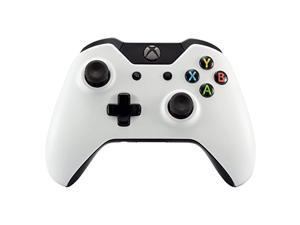 extremerate matte solid white front top up shell case faceplate for xbox one controller