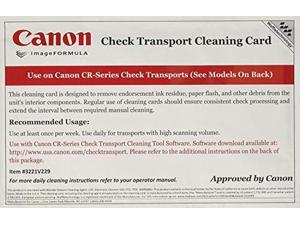 cleaning cards for canon cr-series check scanners (5) cleaning cards for canon cr-series check scanners (5)
