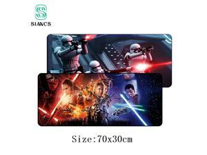 70*30cm Star Wars Mouse Pad  XL Large Gaming Mousepad mouse gamer Professional Anti-slip mouse mat lock edge The Force Awakens