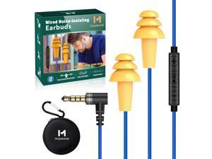 Work Earbuds Headphones, Mipeace Safety Industrial Ear Plugs Headphones with mic and Volume Control-OSHA Approved Noise Reduction Earphones for Work Construction Work Earbuds Headphones, Mipeace Safety Industrial Ear Plugs Headphones with mic and Volume Control-OSHA Approved Noise Reduction Earphones for Work Construction