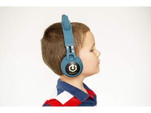 PowerLocus Buddy Wireless Bluetooth Headphones for Kids, Kid Headphone Over-Ear with LED Lights, with 10H Playtime, Wireless and Wired Headphone for Cell Phones,Tablets,PC,Laptop (Blue) PowerLocus Buddy Wireless Bluetooth Headphones for Kids, Kid Headphone Over-Ear with LED Lights, with 10H Playtime, Wireless and Wired Headphone for Cell Phones,Tablets,PC,Laptop (Blue)