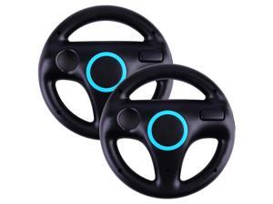 Top Souls Mario Kart Racing Wheel for Nintendo Wii - 2 Pack Original Black Top Souls Mario Kart Racing Wheel for Nintendo Wii - 2 Pack Original Black