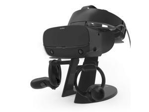 AFAITH VR Stand, VR Headset Display Stand with Game Controller Holder for Oculus Rift S/Oculus Quest/Rift Headset and Other VR Headset AFAITH VR Stand, VR Headset Display Stand with Game Controller Holder for Oculus Rift S/Oculus Quest/Rift Headset and Other VR Headset