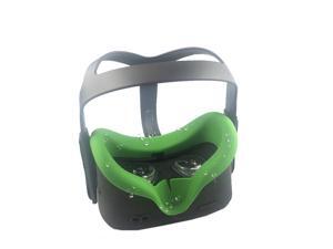 MASiKEN Face Mask for Oculus Quest, Professional Silicone Face Cover, Face Pad Sweatproof Lightproof Washable (Mask Green) MASiKEN Face Mask for Oculus Quest, Professional Silicone Face Cover, Face Pad Sweatproof Lightproof Washable (Mask Green)