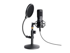 USB Streaming Podcast PC Microphone, SUDOTACK Professional 192kHz/24bit Studio Cardioid Condenser Mic Kit with Sound Card Boom Arm Shock Mount Pop Filter, for Skype Youtuber Karaoke Gaming Recording USB Streaming Podcast PC Microphone, SUDOTACK Professional 192kHz/24bit Studio Cardioid Condenser Mic Kit with Sound Card Boom Arm Shock Mount Pop Filter, for Skype Youtuber Karaoke Gaming Recording