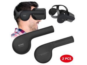 KIWI design Silicone Ear Muffs for Oculus Quest VR Headset, A Enhancing Sound Solution for Oculus Quest Accessories (Black, 1 Pair) KIWI design Silicone Ear Muffs for Oculus Quest VR Headset, A Enhancing Sound Solution for Oculus Quest Accessories (Black, 1 Pair)