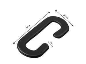 4 Pack 11 mm Pu Leather Foam Face Replacement Face Cover Pad Memory Foam for HTC Vive VR Headset, HTC Vive Accessories, Black 4 Pack 11 mm Pu Leather Foam Face Replacement Face Cover Pad Memory Foam for HTC Vive VR Headset, HTC Vive Accessories, Black