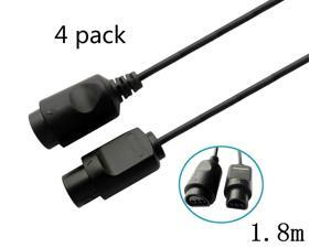 4 Packs 6ft long Replacement Extension Cable for Nintendo 64 N64 Controller Extension Cord N64 Extension 4 Pack Nintendo 64 Extension Cable 4 Packs 6ft long Replacement Extension Cable for Nintendo 64 N64 Controller Extension Cord N64 Extension 4 Pack Nintendo 64 Extension Cable