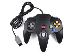 Classic N64 Controller, kiwitatá Retro Wired Controller Video Game Gamepad Upgraded Joystick for N64-Console N64 Video System Black Classic N64 Controller, kiwitatá Retro Wired Controller Video Game Gamepad Upgraded Joystick for N64-Console N64 Video System Black