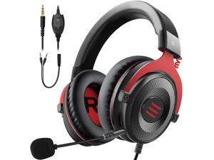 EKSA E900 Stereo Gaming Headset-Xbox one Headset Wired Gaming Headphones with Noise Canceling Mic, Over Ear Headphones Compatible with PS4, Xbox One, Nintendo Switch, PC, Mac, Laptop EKSA E900 Stereo Gaming Headset-Xbox one Headset Wired Gaming Headphones with Noise Canceling Mic, Over Ear Headphones Compatible with PS4, Xbox One, Nintendo Switch, PC, Mac, Laptop
