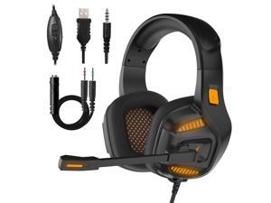 PS4 Gaming Headset,Xbox One Headset with 7.1 Surround Sound Stereo,Gaming Headphones with Noise Cancelling Mic,Soft Memory Over Ear PS4 Headset with LED Light for PC/Xbox one/Mac/ PS4 PS4 Gaming Headset,Xbox One Headset with 7.1 Surround Sound Stereo,Gaming Headphones with Noise Cancelling Mic,Soft Memory Over Ear PS4 Headset with LED Light for PC/Xbox one/Mac/ PS4