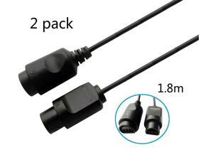 2 Packs 6ft long Replacement Extension Cable for Nintendo 64 N64 Controller Extension Cord N64 Extension 2 Pack Nintendo 64 Extension Cable 2 Packs 6ft long Replacement Extension Cable for Nintendo 64 N64 Controller Extension Cord N64 Extension 2 Pack Nintendo 64 Extension Cable