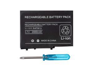 OSTENT 2000mAh 3.7V Rechargeable Lithium-ion Battery + Tool Pack Kit Compatible for Nintendo DSL NDS Lite OSTENT 2000mAh 3.7V Rechargeable Lithium-ion Battery + Tool Pack Kit Compatible for Nintendo DSL NDS Lite