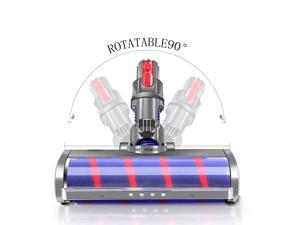 Soft Roller Cleaner Head Compatible with Dyson V11 V10 V8 V7 Cordless Stick Vacuum Cleaner, Hardwood Floor Attachment Soft Roller Cleaner Head Compatible with Dyson V11 V10 V8 V7 Cordless Stick Vacuum Cleaner, Hardwood Floor Attachment
