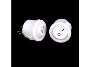 2pcs R13-402 Black 3Pin 2Position Maintained SPDT Round Toggle Switch  qn Ff 