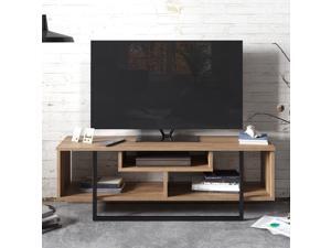 Decorotika Asal 47'' Wide TV Stand and Media Console for TVs up to 55'' with Open Shelves Decorotika Asal 47'' Wide TV Stand and Media Console for TVs up to 55'' with Open Shelves