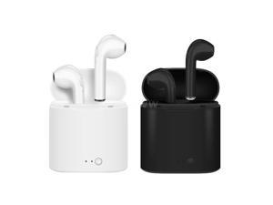 I7s TWS Earbuds True Wireless Bluetooth Earphones Invisible Headphones Inear Stereo Music Headset Multipoint Connection Handsfree W Mic Charging Box for IPhone Android Phones