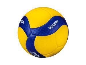 Mikasa V200W Official FIVB MicroFiber Indoor Volleyball, Official Size 5
