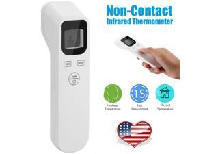 USA Ship Infrared Thermometer, Digital Infrared Forehead Thermometer for Bady and Adult,Non-Contact Digital Thermometer with Fever Alert Function and Digital LCD USA Ship Infrared Thermometer, Digital Infrared Forehead Thermometer for Bady and Adult,Non-Contact Digital Thermometer with Fever Alert Function and Digital LCD
