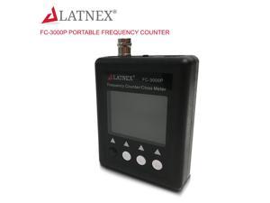 LATNEX FC-3000P 27Mhz-3000Mhz Radio Portable Frequency Counter Meter with CTCCSS