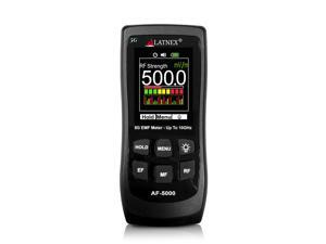 LATNEX AF-5000: Multi-Field 5G Radiation EMF Meter RF Detector Reader Measures High Frequency up to 10GHz